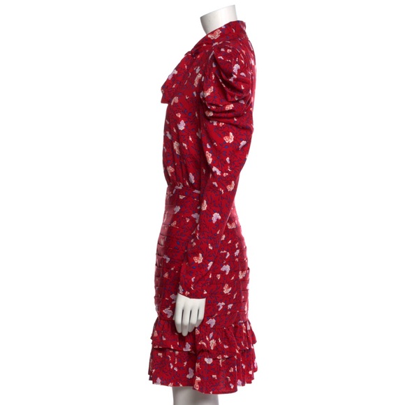 Walter Barker Red Dress size S - Picture 2 of 4